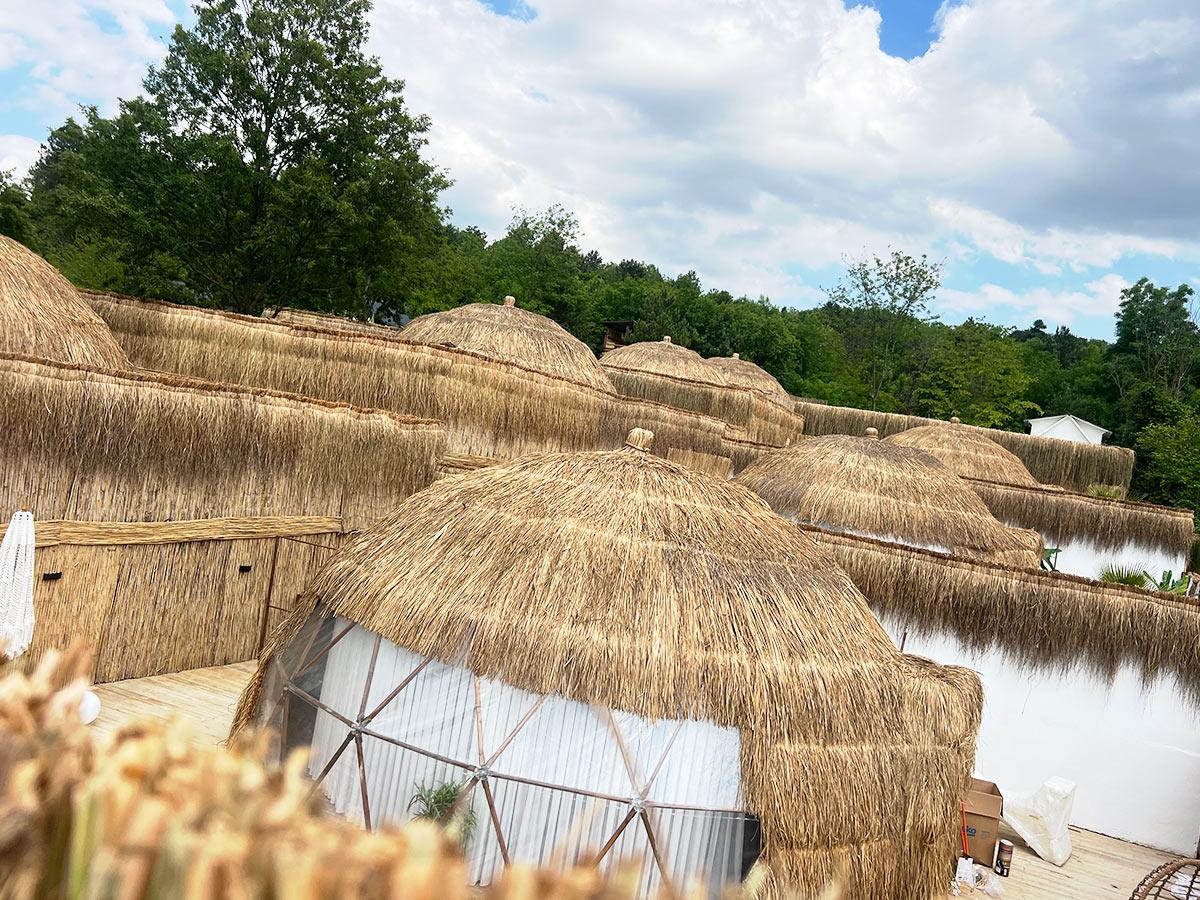 Kamış ve Hasır ile El İşçiliğiyle Hazırlanmış Estetik Mekânlar